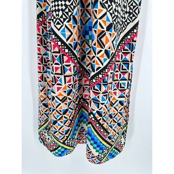 Dina Be Womens Geometric Sweetheart Neck Strapless Maxi Dress Multi-Color Medium - Picture 6 of 7